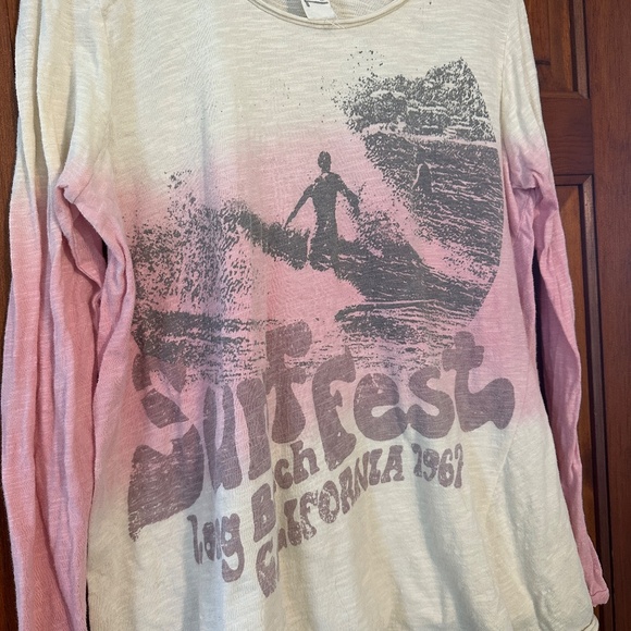 NWT Magnolia Pearl Surf Fest Dylan Tee in Dawn Patrol OS - Picture 6 of 10